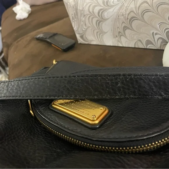 MARC BY MARC JACOBS Mini Q Natasha BLACK Leather Crossbody Bag - Picture 15 of 15